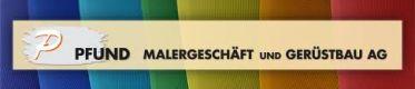 Pfund Malergeschäft & Gerüstebau AG